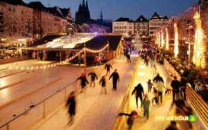 Eislaufen, Heumarkt, Heinzels Wintermärchen, Wintermarkt Köln, Eiskunstlaufen, Eiskunstlauf - Fotos Promo