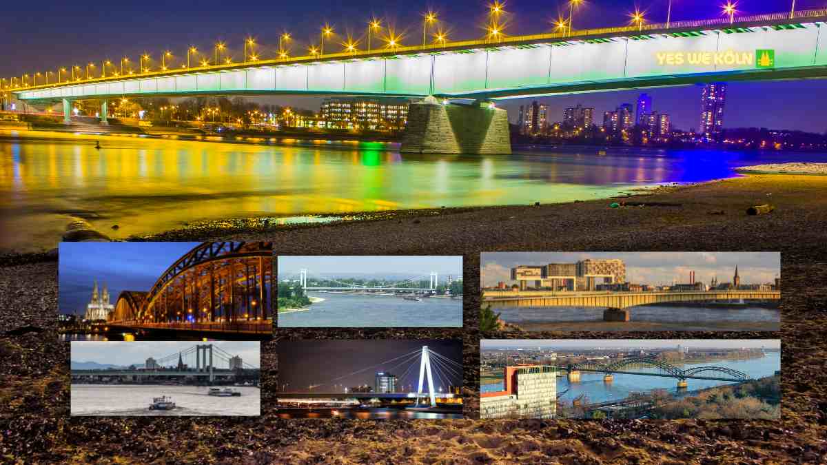 Titel Kölner Brücken - Brücken in Köln