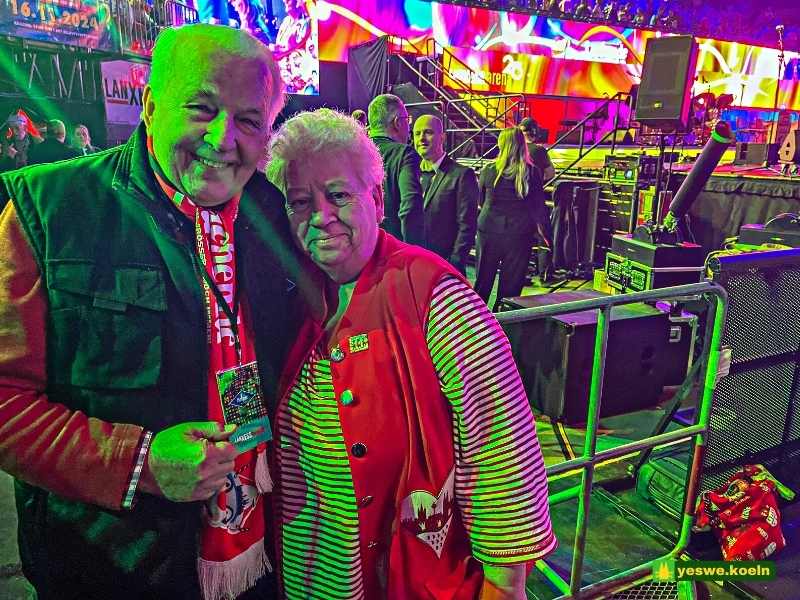 Lachende Kölnarena, Eberhard Bauer-Hofner, Marita Siemonis, karneval