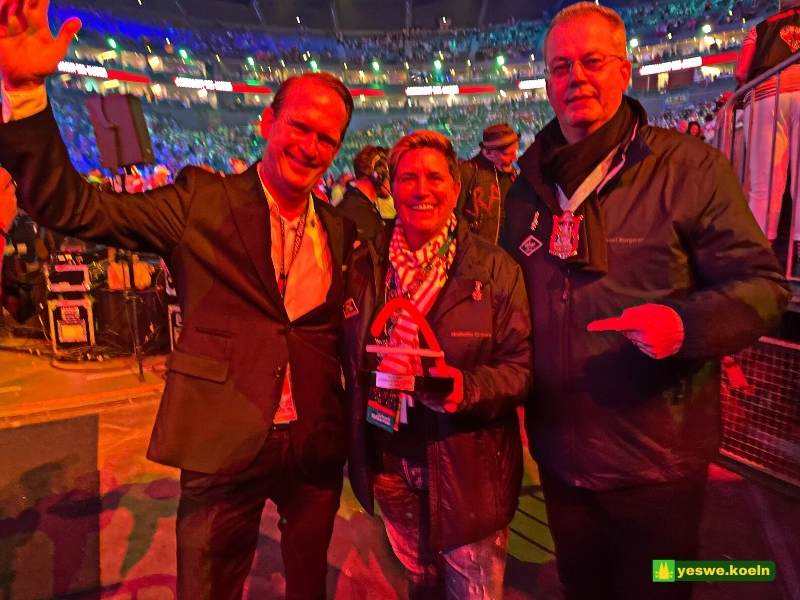 Lachende Kölnarena, Veranstalter, Stefan Löcher, Nathalie Drmota, Michael Burgmer