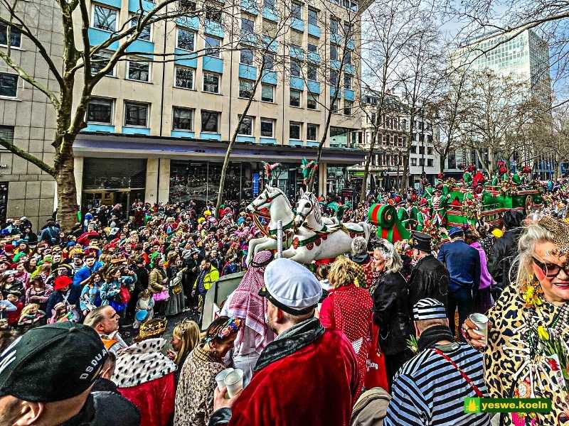 Tribüne, Rosenmontag, Altstädter