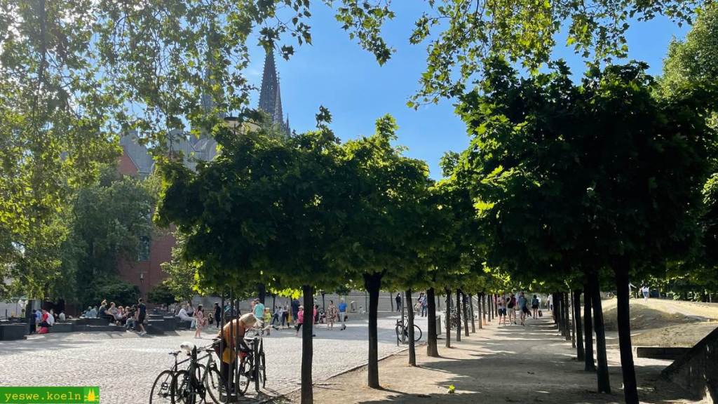 Köln, Altstadt, Rheinufer, Rhein, Kölner Dom