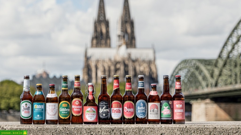 Kölschsorten mit Dom