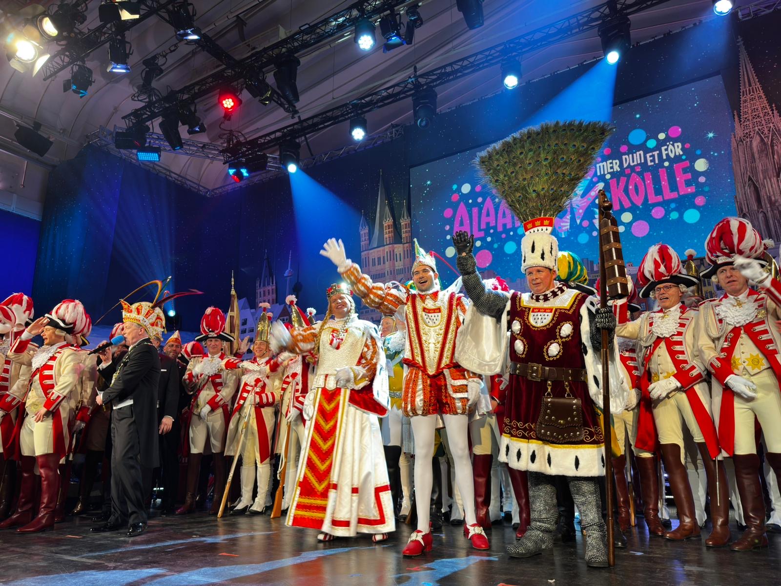 Die Proklamation des Kölner Dreigestirns 2026