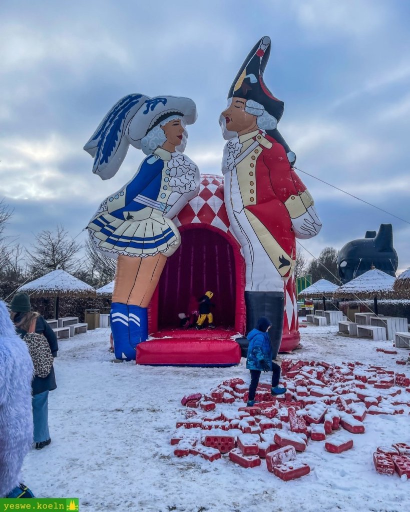 Die Hüpfburg in der Funken-Edition. Gertrudenhof