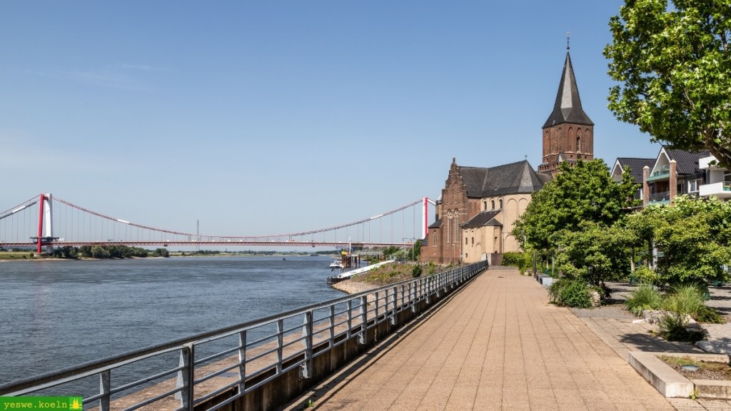 Viel Platz zum Flanieren: Emmerich am Rhein Foto: stock.adobe.com/Jan van der Wolf