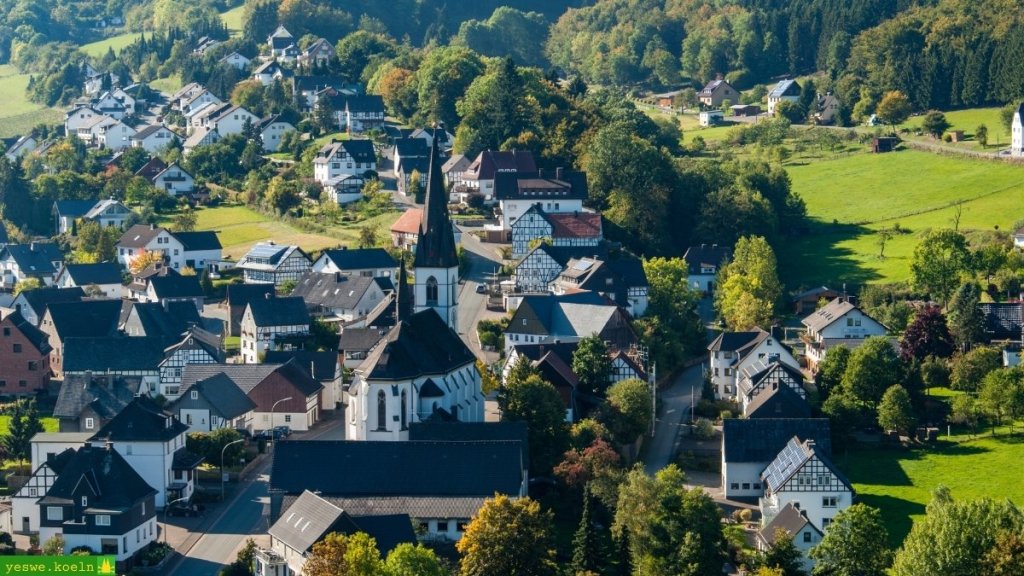 Blick über Düdinghausen, Hochsauerland