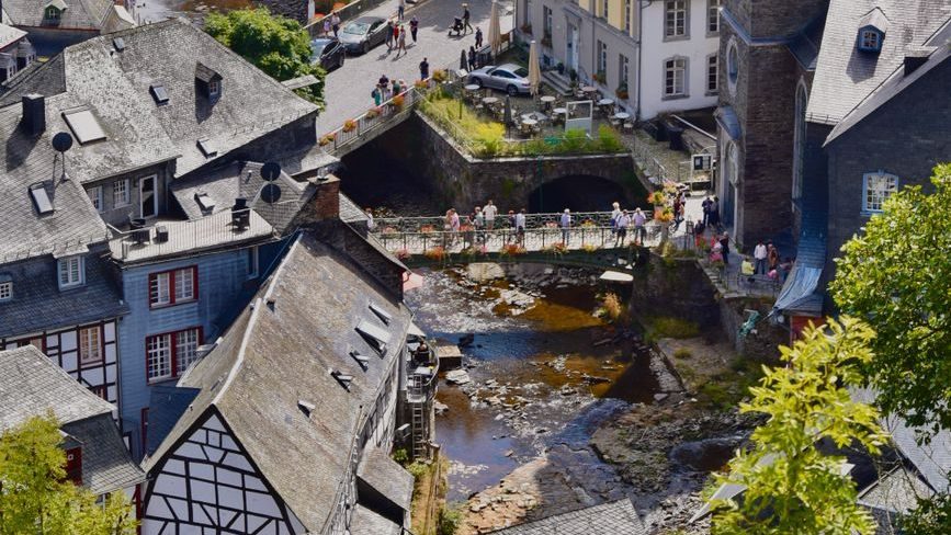 townscape of monschau